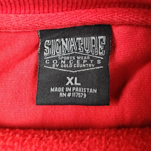 Dairy Queen DQ Classic Logo Sweatshirt Extra Large Employee Crew Work Sweater - Picture 8 of 11